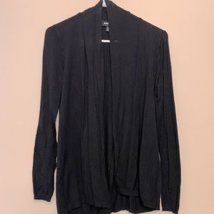 Express black cardigan